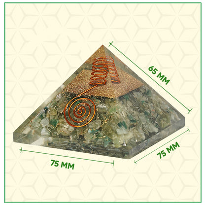 Green Aventurine Orgone Pyramid