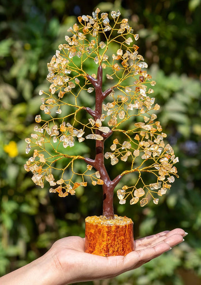 Citrine Crystal Tree