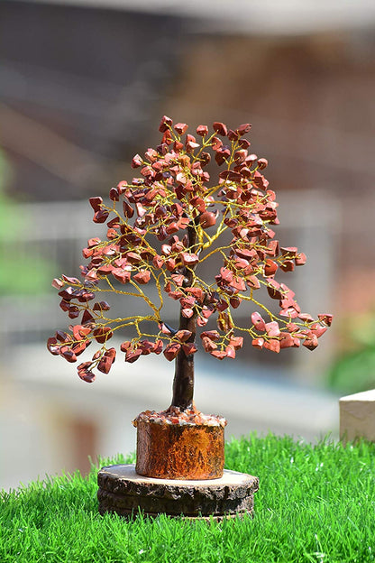 Red Jasper Crystal Tree