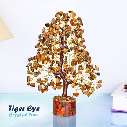 Tiger Eye Crystal Tree